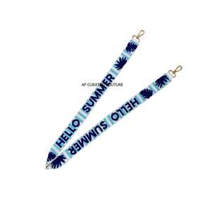 High Quality Luxury Handmade Eco-Friendly Adjustable Beaded <b>Bag</b> Straps <b>for</b> <b>Women</b> Summer Inspired Decorative <b>Belts</b> Custom <b>Bag</b> - Product Image 1