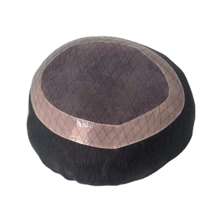 Mono Base Indian Hair <b>Toupee</b> Prothesis Wig Hair Extension Deep Wave Natural Wave Remy Hair Bangladesh Single Weft - Product Image 2