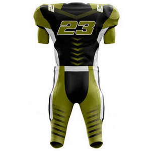 Maillot de football personnalisé par sublimation Vert Noir Blanc Homme Adulte Polyester Respirant Service OEM Numéro 23 - Product Image 3