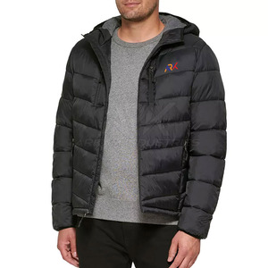 Veste matelassée pour homme en nylon et polyester, teinte unie, vente en ligne, veste d'hiver matelassée pour homme, meilleur prix - Product Image 5