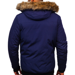 ARTIZ INTERNATIONAL – Doudoune matelassée réversible légère et chaude pour homme, coupe grande taille, noire, en polyester, coupe-vent, avec logo personnalisé, vente en gros - Product Image 2