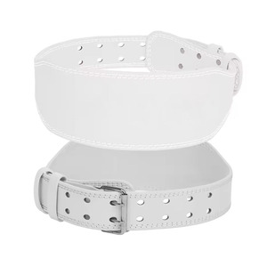 Lamron Cowhide Fitness Training <b>Powerlifting</b> <b>Belts</b> Heavy Duty Eco-Friendly Advanced Back Protection Breathable 10mm Non-Slip - Product Image 2