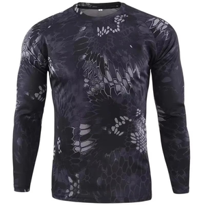 Custom Quick Dry Hunting <b>Camouflage</b> T-<b>shirt</b> Men's Outdoor Long Sleeve Hunting <b>Shirt</b> High Quality Best Price Top Hunting <b>Shirt</b> - Product Image 1