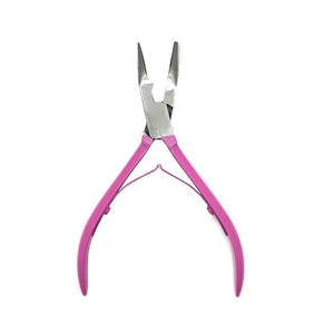 Kit de pinzas profesionales para extensiones de cabello de salón con múltiples herramientas de instalación para trabajos de extensiones de cabello con microperlas y anillos nano. - Product Image 3