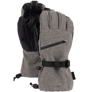 Gants de ski en cuir véritable de qualité supérieure, fabriqués directement en usine, avec logo personnalisé, imperméables, chauffants, thermiques, pour sports d'hiver. - Product Image 2