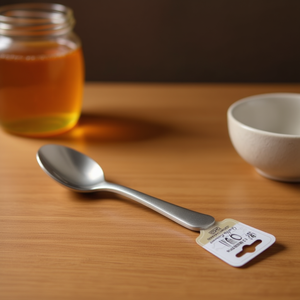 Cuillère à miel de 20 cm, design élégant en céramique pour un versement pratique - Product Image 3