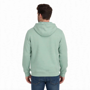 Men Full Zip Up <b>Fleece</b> Hoodie Sherpa <b>Lined</b> Hooded <b>Sweatshirt</b> Casual Winter Outerwear Warm Heavyweight Active Jacket - Product Image 2