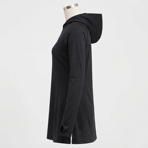 Haut de maillot de bain islamique modeste pour femmes musulmanes avec logo personnalisé, séchage rapide, UPF50+, 100% polyester - Product Image 3