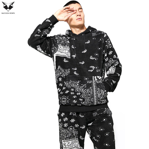 New Trendy Black <b>White</b> Sublimated Printed Design Good Supplier Wholesale Rate Make Your Own 2026 Men Outer Wear Tracksuits - Product Image 6