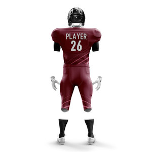 Uniforme de Fútbol Americano Personalizado al por Mayor para Hombre, Jersey y Pantalones Sublimados, Elásticos en 4 Direcciones, Transpirables, de Secado Rápido, Ropa Deportiva para Equipos - Product Image 5