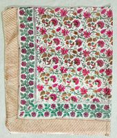 Paréo en coton imprimé à la main pour femme, couvre-maillot de plage, foulard de fête, motifs variés multicolores