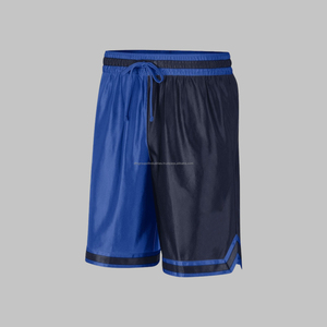 กางเกงขาสั้นออกกำลังกายสำหรับผู้ชายกางเกงขาสั้นแบบถักมีกระเป๋าและเชือกรูดสำหรับออกกำลังกายวิ่งออกกำลังกาย - Product Image 4