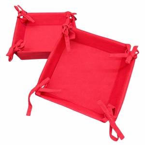 Cesta para Pan Multifuncional de Tela 100% Algodón Premium, Reutilizable y Ecológica, para Servir Pan en la Mesa - Product Image 5