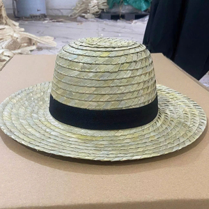 หมวกทรงโซมเบรโรหลากสี - หมวกฟางคลาสสิกสำหรับชายหาด - หมวกฟางชายทะเลสำหรับงานปาร์ตี้ งานแต่งงาน ของขวัญตกแต่ง - Product Image 1