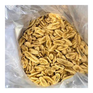 Chips de banane frites sous vide du Vietnam, collation de fruits secs croustillants, en vrac (carton) et en sachet de détail, vente en gros - Product Image 1
