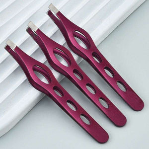 Pinza Profesional de Alta Precisión para Cejas, de Acero Inoxidable, Herramienta para Depilar el Vello Facial, con Logotipo Personalizado, Ecológica - Product Image 1