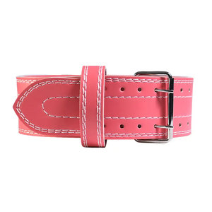 2026 High Quality <b>Waist</b> <b>Support</b> Gym Fitness Power Workout Weight Lifting Belt Factory Customized Cow Leather Weightlifting Belts - Product Image 3