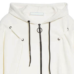 Sweat-shirt à capuche zippé personnalisé pour homme, sweat-shirt à capuche avec logo personnalisé, vente en gros OEM pour les marques de streetwear américaines - Product Image 2