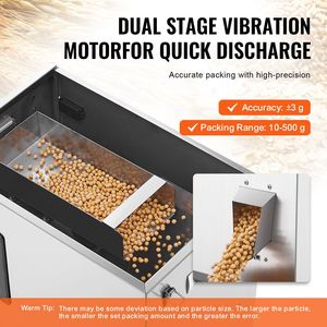 Macchina Automatica Intelligente per il Riempimento di Polveri 0.022-1.1 libbre/10-500g, Pesatura di Particelle per Riempimento di Bottiglie e Sacchetti, Gamma 10-500g - Product Image 3