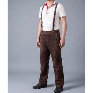 Pantalones de Seguridad Industriales de Cuero Vacuno Reforzado, Transpirables, Resistentes al Fuego, con Certificación CE, Protección Contra Vapores - Product Image 6