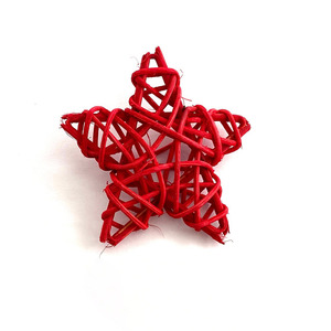 Colorful <b>star</b> ornament indoor & outdoor <b>tree</b> decorations rattan christmas accessories <b>for</b> <b>trees</b> - Product Image 3