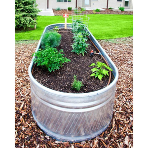 Wholesale Metal Raised <b>Garden</b> Bed With High Arched Trellis Outdoor Oval <b>Planter</b> Box Kit For Climbing <b>Vegetables</b> Flowers - Product Image 6