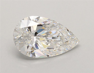 Diamante CVD de 2.52 Quilates, Corte Pera Brillante, Blanco, Claridad E VVS 1, Corte Excelente, para Joyería - Product Image 2