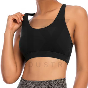Nuevo Sujetador Deportivo con Logotipo Personalizado al por Mayor para Mujer - Sujetador Deportivo de Alta Sujeción, Secado Rápido, Transpirable, de Spandex/Nylon, Tallas Grandes - Product Image 3