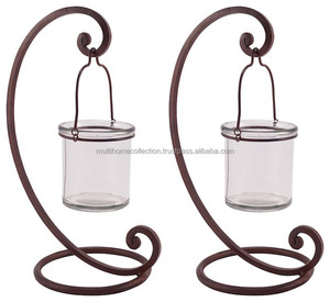 Bougeoir en métal de conception personnalisée en usine avec décor de table personnalisé OEM ODM Bougeoir de restaurant style européen - Product Image 6