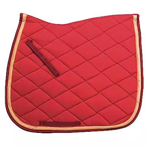 Tapis de selle antidérapant et respirant en gel avec logo personnalisé, style équestre western, coque en coton - Équipement équestre en gros, faible MOQ - Product Image 6