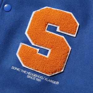 Blouson Bomber en Satin Personnalisé avec Logo, Nom et Numéro, Col Montant, Logo Frontal, Style Urbain, Unisexe, Veste d'Hiver - Product Image 4