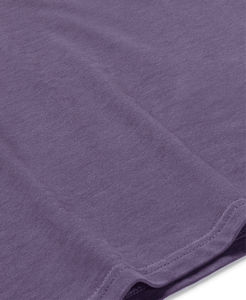 Camisetas cortas moradas para hombre, de algodón 100%, de corte holgado, estilo oversized, de secado rápido, elegantes y sueltas. - Product Image 4