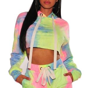 Conjunto de Verano para Mujer, de Primera Calidad, Tie Dye, Corte Regular, Ligero, Cómodo, Tela Suave, a la Moda - Product Image 4