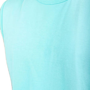 Camiseta Deportiva sin Mangas para Hombre, Color Azul Agua, Personalizable, de Secado Rápido, Ligera y Transpirable, Ideal para Entrenamiento y Deportes, Venta al Por Mayor - Product Image 4