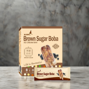 Fabricante de barra de helado Boba de azúcar moreno orgánico helado suave certificado Halal - Product Image 2