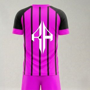 Uniforme de Fútbol Transpirable de Manga Corta Personalizado de Alta Calidad con Logotipo Personalizado para Hombre, Servicio OEM de Verano por RIVIAN ATLANTIC - Product Image 2
