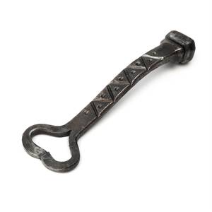 Paquete al por mayor de 50 abridores de botellas de cerveza de acero inoxidable marrón/negro con mango de madera, personalizables con láser, en blanco, de metal, desde almacén de India - Product Image 4