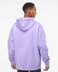 Sweat à capuche zippé oversize pour homme en polaire polyester/coton uni avec broderie, séchage rapide, tissu 280g - Product Image 2