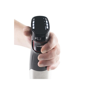 Frullatore a immersione in acciaio inox a 6 velocità con contenitore tritatutto per uso in cucina - Product Image 3
