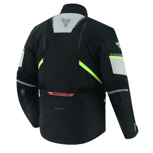 Chaqueta de Motociclista Personalizada para Hombre, Modelo 2025, Mangas Largas, Combinación Negro y Gris, Rural IV, Ropa Textil para Motociclismo y Automovilismo - Product Image 2