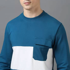 Sweat-shirt respirant doublé à col roulé pour homme, 100 % coton, imprimé numérique motif dessin animé, vente en gros, nouvelle collection - Product Image 5