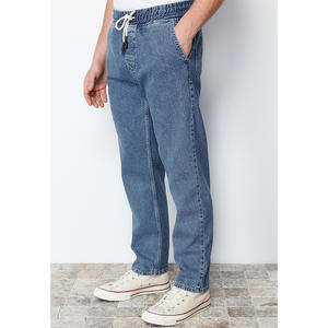 Pantalones Vaqueros para Hombre, Corte Holgado, Estilo Atemporal, Mezcla de Algodón Cómoda, Perfectos para Ropa Casual, Trabajo, Viajes y Actividades al Aire Libre - Product Image 5