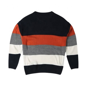 Ensembles d'uniformes à logo personnalisé pour enfants nouveau design 100% pull en tricot universitaire avec logo avant pull tricoté à boutons solides d'automne - Product Image 5