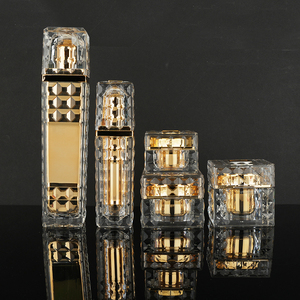 Hộp đựng mỹ phẩm nhựa cao cấp, tùy chỉnh, hình vuông, 15g, bao bì mỹ phẩm, lọ kem acrylic - Product Image 1