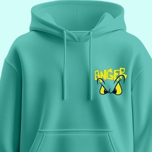 Sweat-shirts à capuche en coton lourd pour homme de haute qualité pour l'hiver avec logo personnalisé en mousse et 3D - Product Image 4