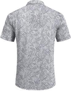 Camisa Hawaiana de Playa para Hombre, Estampado Floral Tropical, Manga Corta, Casual, con Botones, para Vacaciones de Verano, Colorida, de Algodón - Product Image 5