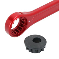 NiceCNC 1.25IN/30MM Billet aluminium penghubung bagian bawah untuk Beta RR 250 350 450