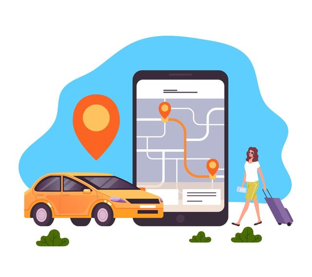 Advanced Taxi Booking Mobile App Customer Driver Dispatch Ride Management GPS Tracking Cloud Linux MAC Compatible Stock Internet