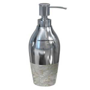 Dispensador de Jabón Líquido de Acero Inoxidable Plateado, Precio de Fábrica, para Baño, Decoración del Hogar, Suministros al por Mayor - Product Image 1
