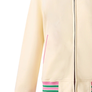 Chaqueta universitaria de lana estilo hermandad para mujer, retro, con botones, letras griegas, estilo urbano, personalizada, universitaria, cortavientos, con calefacción - Product Image 5